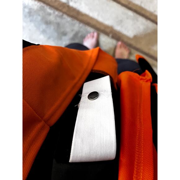 Flyers Jersey -New Sz:52 Customized "Juicy J" #18 NHL Hockey Adidas Black/Orange - Picture 5 of 5